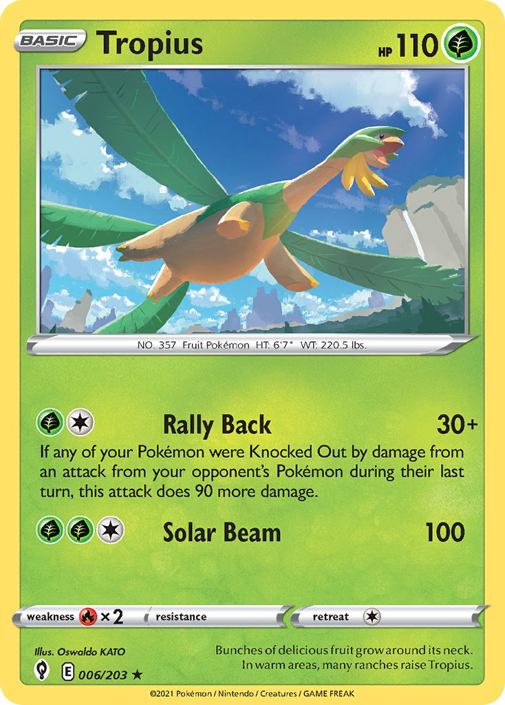 Tropius 006/203 Evolving Skies
