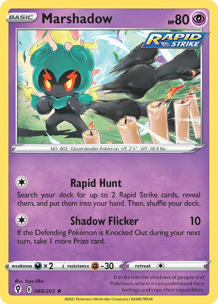 Marshadow 080/203 Evolving Skies