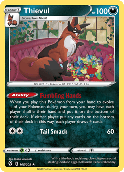 Thievul 105/203 Evolving Skies