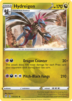 Hydreigon 115/203 Evolving Skies