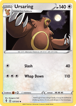 Ursaring 127/203 Evolving Skies