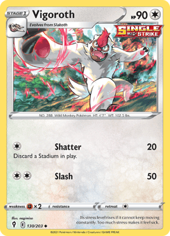 Vigoroth 130/203 Evolving Skies