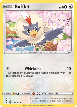 Rufflet 136/203 Evolving Skies