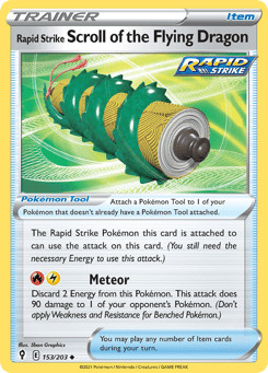 Rapid Strike Scroll of the Flying Dragon 153/203 Evolving Skies