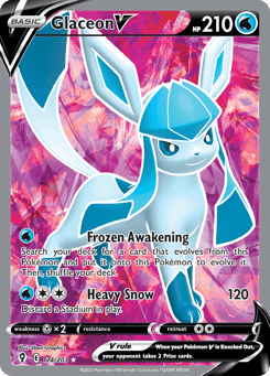Glaceon V 174/203 Evolving Skies