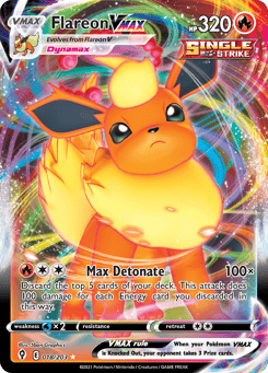 Flareon VMAX 018/203 Evolving Skies
