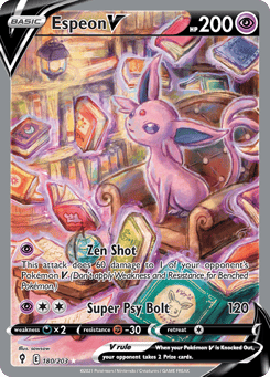 Espeon V 180/203 Evolving Skies