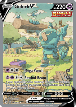 Golurk V 182/203 Evolving Skies