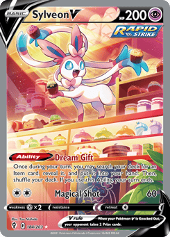 Sylveon V 184/203 Evolving Skies