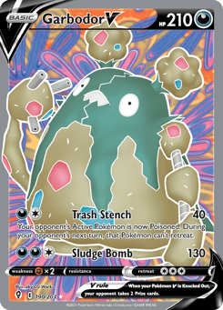 Garbodor V 190/203 Evolving Skies