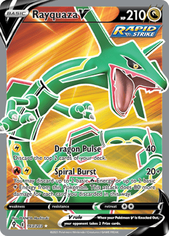 Rayquaza V 193/203 Evolving Skies