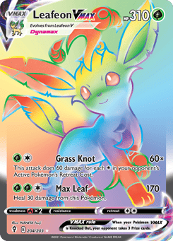 Leafeon VMAX 204/203 Evolving Skies