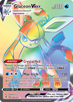 Glaceon VMAX 208/203 Evolving Skies