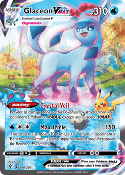 Glaceon VMAX 209/203 Evolving Skies
