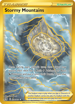 Stormy Mountains 232/203 Evolving Skies