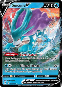 Suicune V 031/203 Evolving Skies