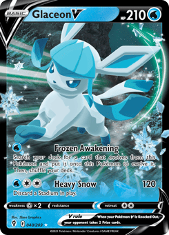 Glaceon V 040/203 Evolving Skies