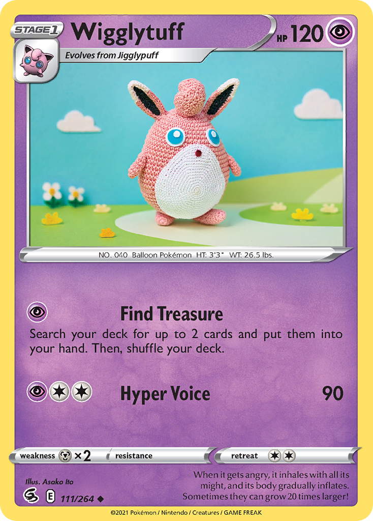 Wigglytuff 111/264 Fusion Strike
