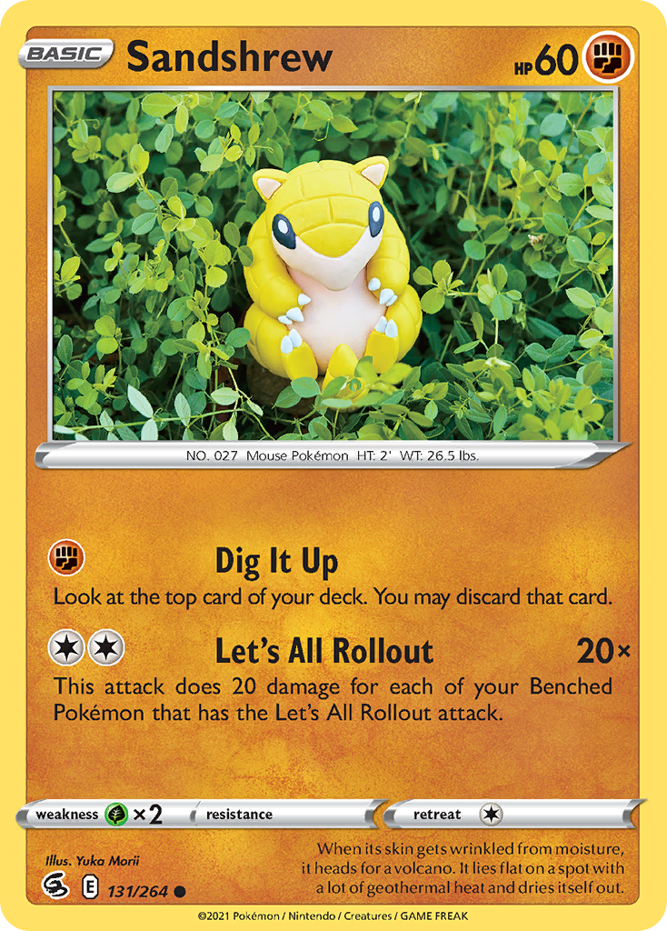 Sandshrew 131/264 Fusion Strike