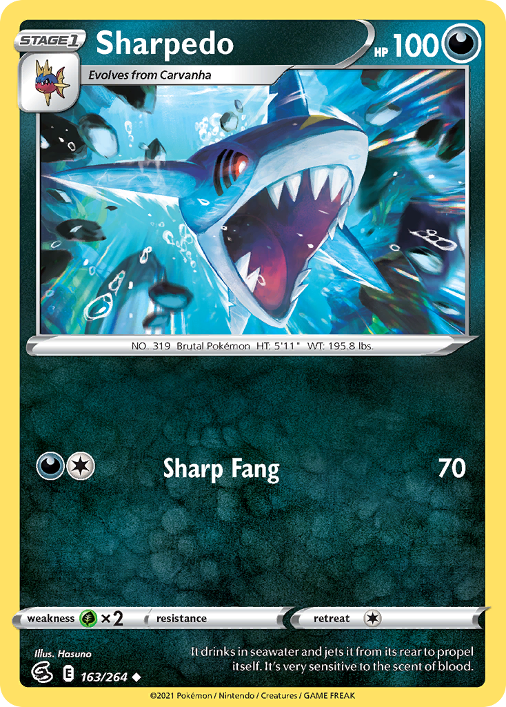 Sharpedo 163/264 Fusion Strike