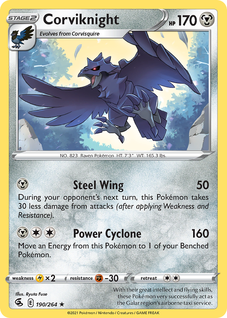 Corviknight 190/264 Fusion Strike