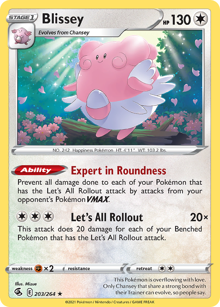 Blissey 203/264 Fusion Strike