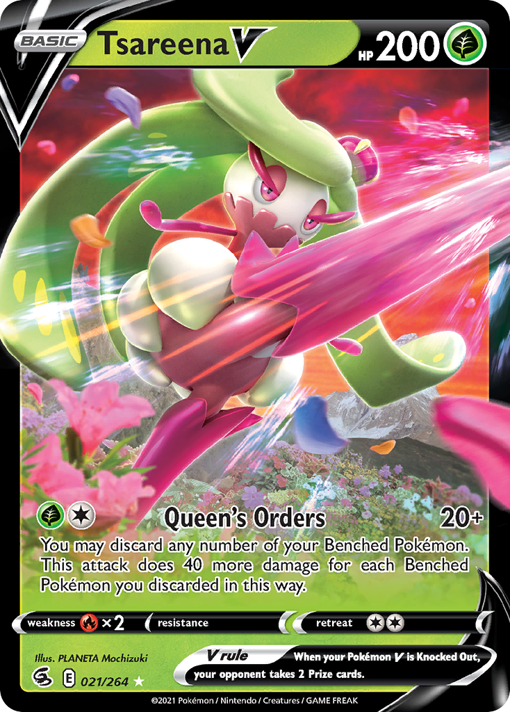 Tsareena V 021/264 Fusion Strike