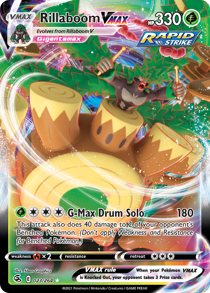 Rillaboom VMAX 023/264 Fusion Strike