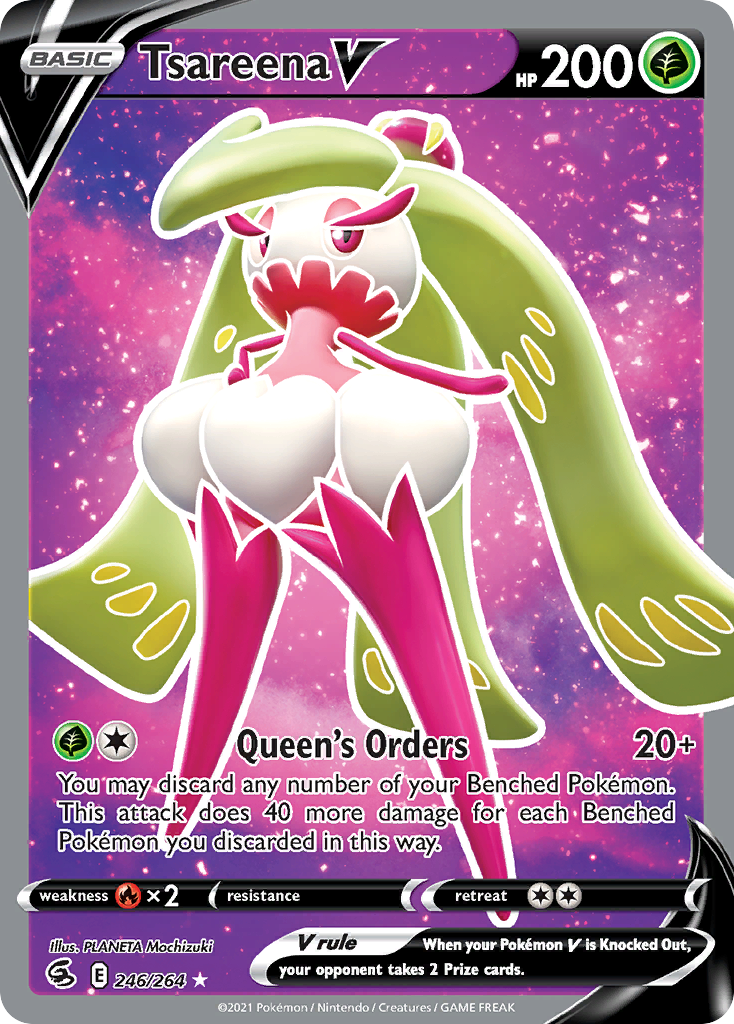 Tsareena V 246/264 Fusion Strike