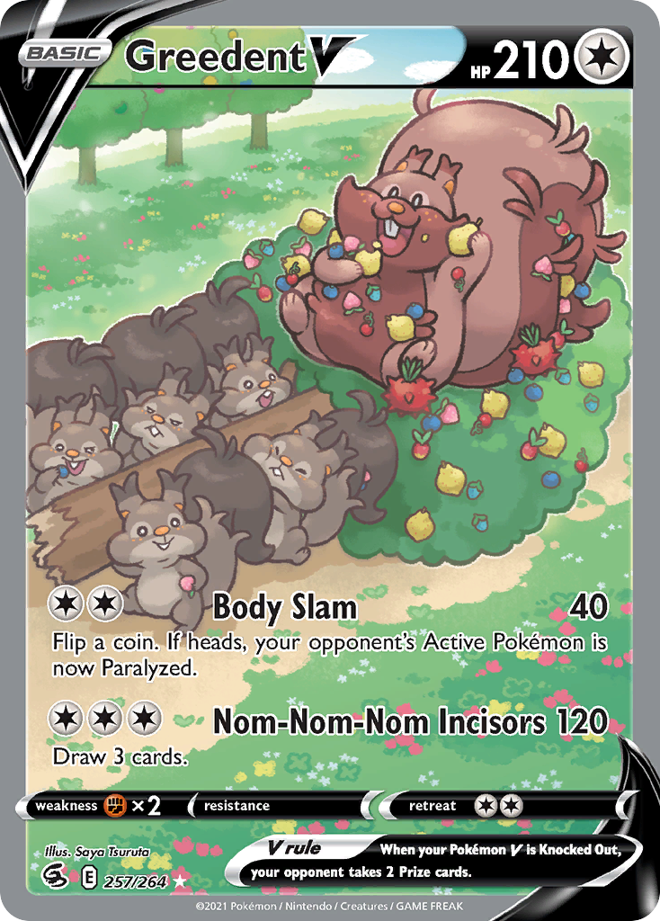 Greedent V 257/264 Fusion Strike