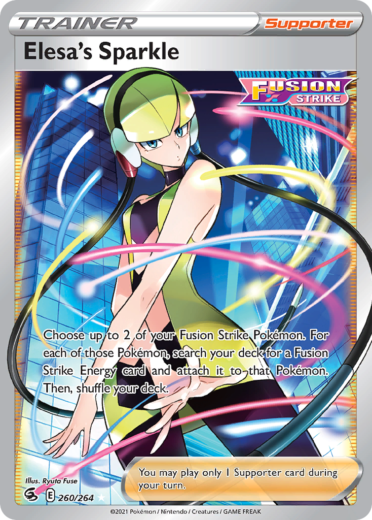 Elesa's Sparkle 260/264 Fusion Strike