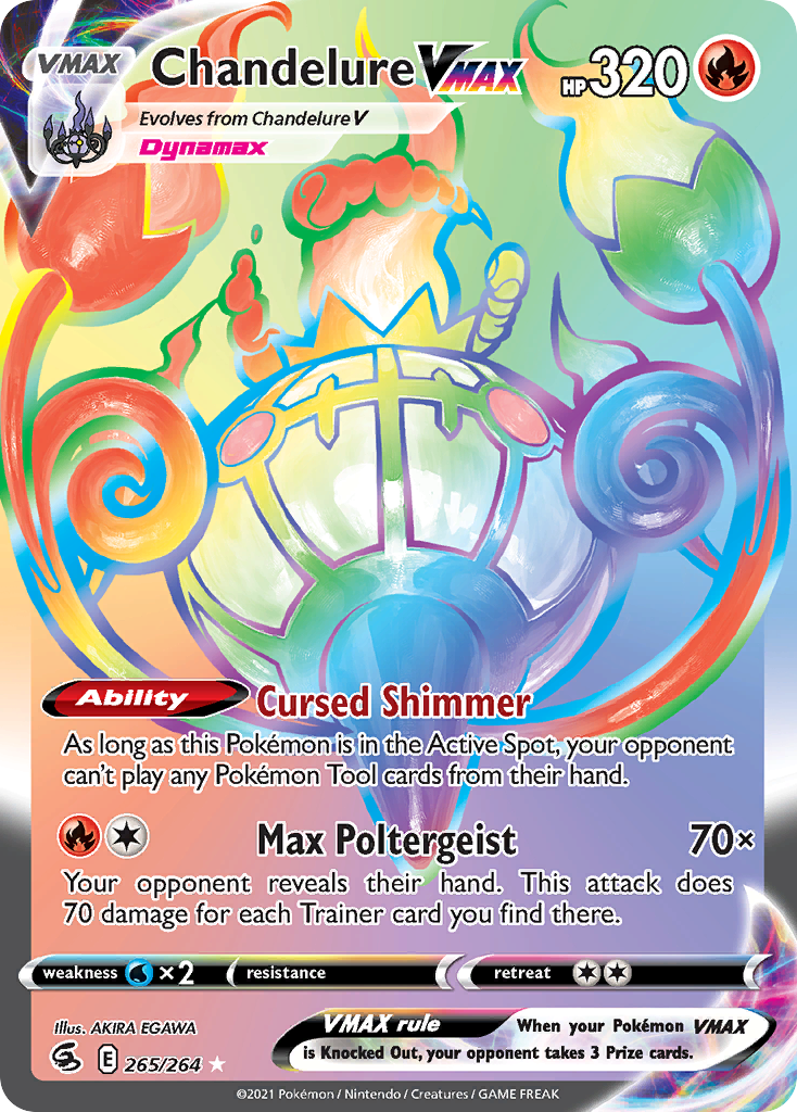 Chandelure VMAX 265/264 Fusion Strike
