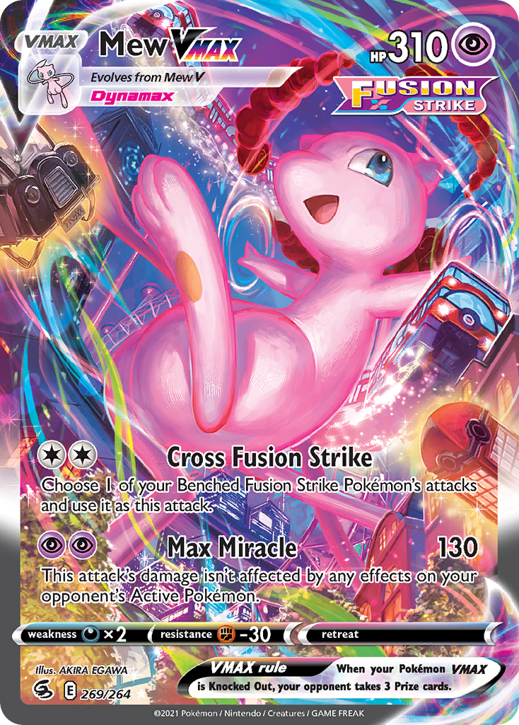 Mew VMAX 269/264 Fusion Strike