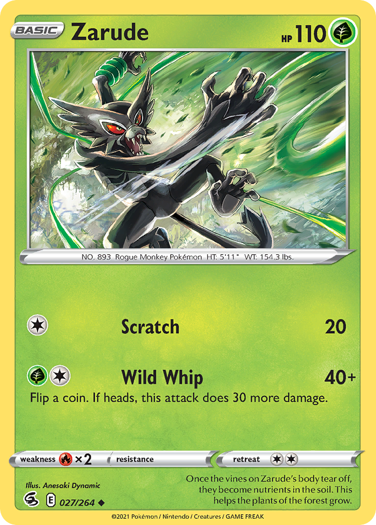 Zarude 027/264 Fusion Strike