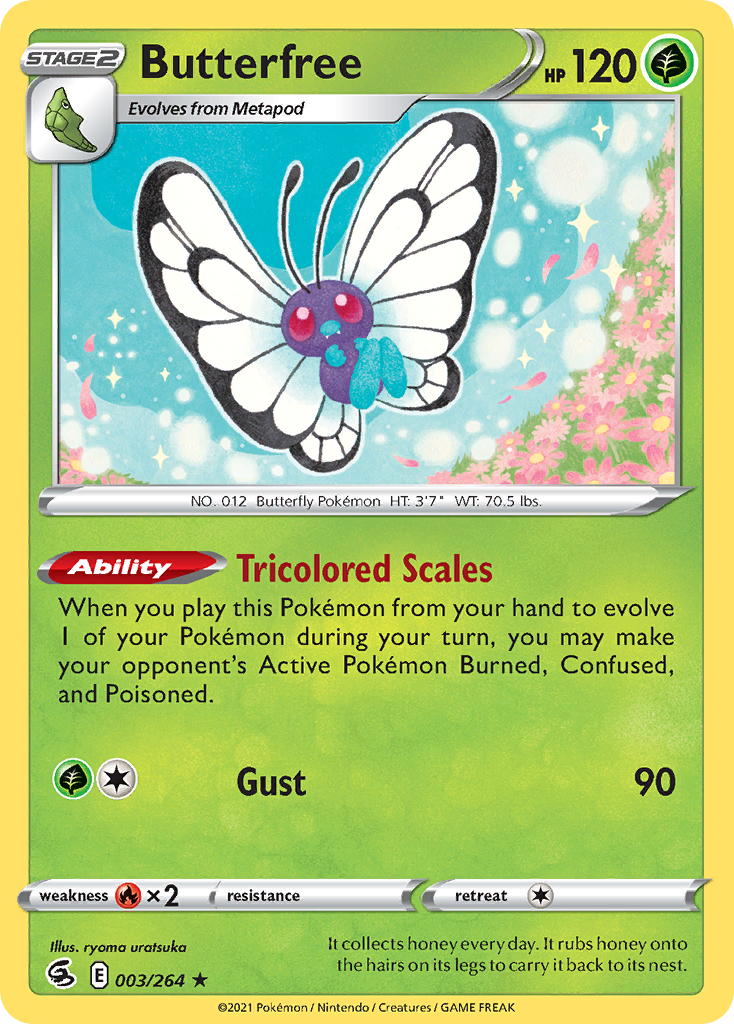 Butterfree 003/264 Fusion Strike