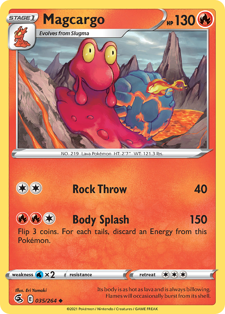Magcargo 035/264 Fusion Strike