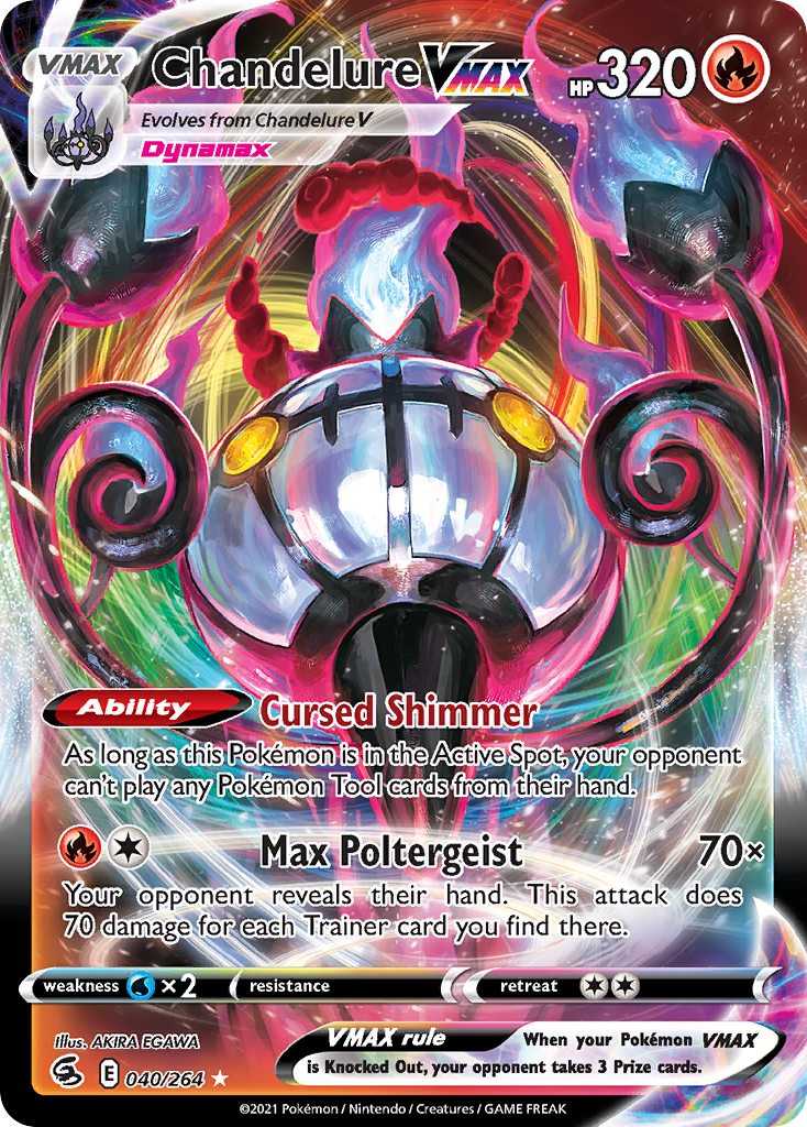 Chandelure VMAX 040/264 Fusion Strike