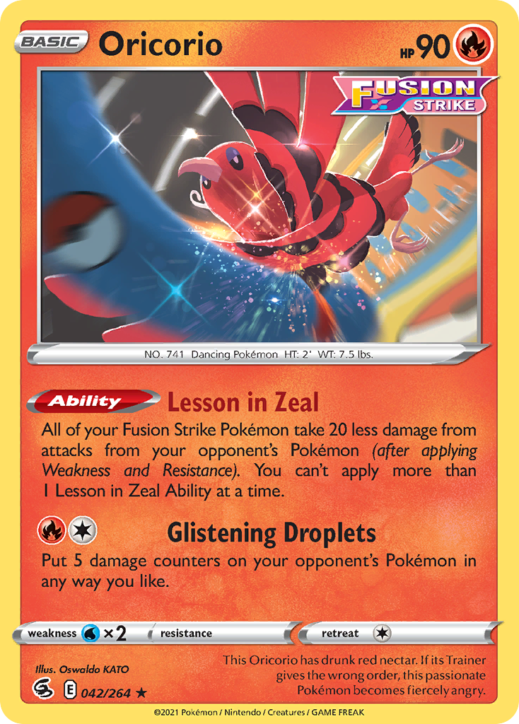 Oricorio 042/264 Fusion Strike