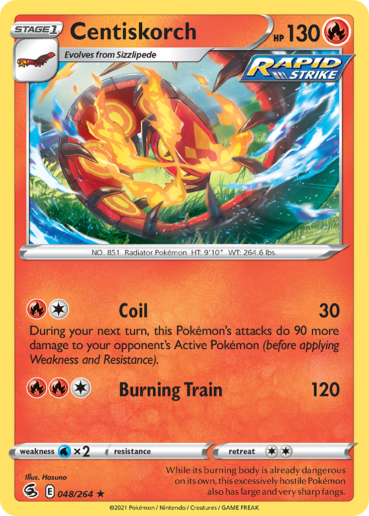 Centiskorch 048/264 Fusion Strike