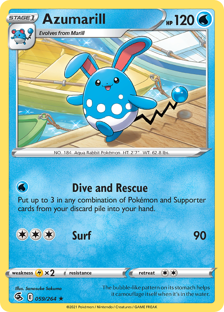 Azumarill 059/264 Fusion Strike