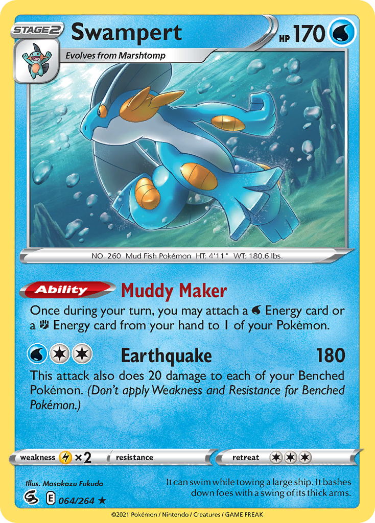 Swampert 064/264 Fusion Strike
