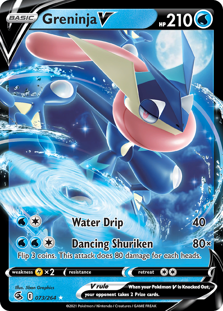 Greninja V 073/264 Fusion Strike
