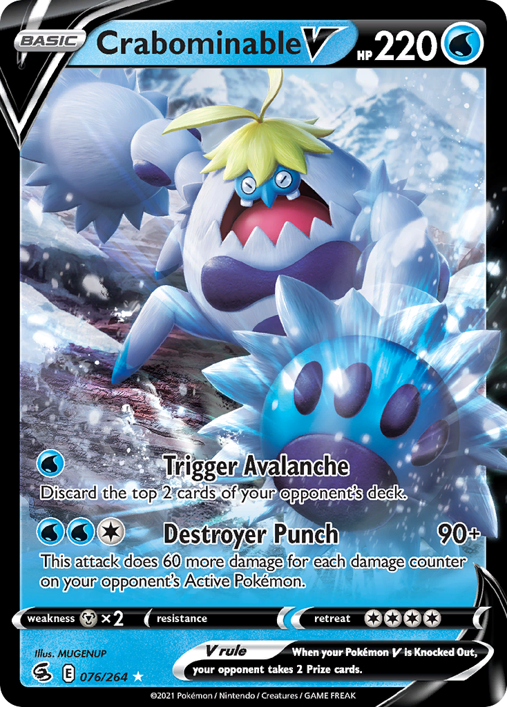 Crabominable V 076/264 Fusion Strike