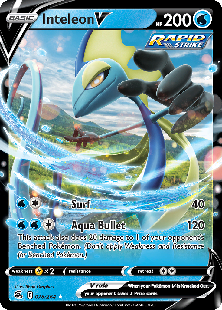 Inteleon V 078/264 Fusion Strike