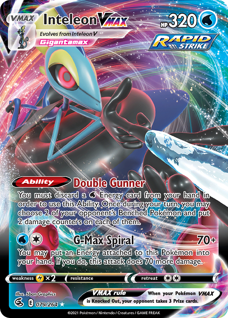 Inteleon VMAX 079/264 Fusion Strike