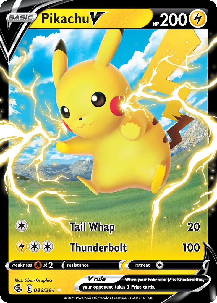 Pikachu V 086/264 Fusion Strike
