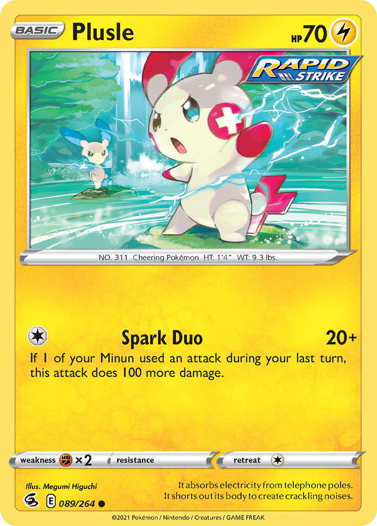 Plusle 089/264 Fusion Strike