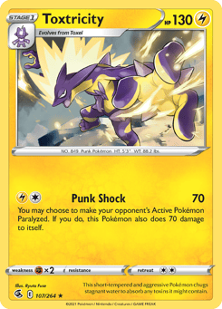 Toxtricity 107/264 Fusion Strike