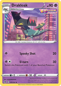 Drakloak 129/264 Fusion Strike