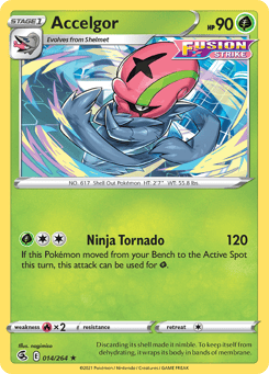 Accelgor 014/264 Fusion Strike